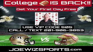 Free Football picks Florida St vs Ga Tech plus prop plays from Joe Wiz plus Baseball amp soccer [upl. by Ennoved]