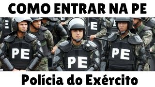 Como entrar na PE  Policia do Exército Brasileiro [upl. by O'Meara]