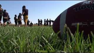 ClearbrookGonvick Football  Lakeland News Sports  August 12 2014 [upl. by Cerelia]