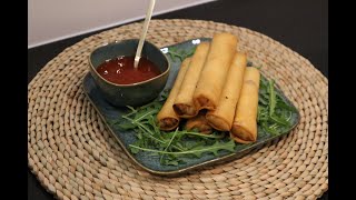 HOW TO MAKE CHICKEN SPRING ROLLS WITH RECIPE  KIP LOEMPIAS [upl. by Worden389]