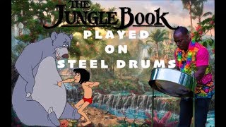 Jungle Book  Bare Necessities  Live steel drum band cover Disney movie song  Instrumental remix [upl. by Ashlie271]