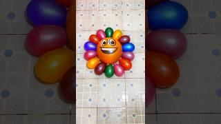 ASMR Various Water Colors  Happy Smiling Balloon Pop Reverse asmr balloonpopping shortsviral [upl. by Brianna]