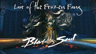 Blade amp Soul Lair of the frozen fang  solo play Warlock [upl. by Zug]