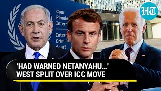 ICC Arrest Warrant Plea Against Netanyahu Splits West Macron Backs Scholz amp Others Lash Out [upl. by Jecon406]