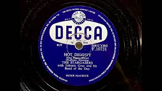 1956 THE STARGAZERS  Hot Diggity Dog Ziggity Boom DECCA 10quot F10731 [upl. by Kilian]