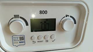 How to Top Up the Pressure on Your Baxi 800 Combi 2 Boiler Error Code H0207 [upl. by Kalin]