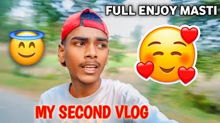 ￼ MY 👍SECOND VLOG  FULL ENJOY🥳 WITH FRIENDS  ME ENJOY😍 WITH FRIENDS MASTI🥰 [upl. by Arianie568]