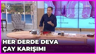 Damar Hastalıklarını Toparlayan Çay Karışımı  Dr Feridun Kunak Show  9 Nisan 2019 [upl. by Ahsik157]