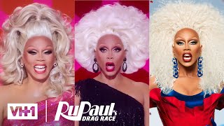 RuPauls TOP 10 Runway Looks  Eleganza Extravaganza [upl. by Naarah]