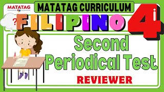 MATATAG Filipino 4 Grade 4 Quarter 2 Second Periodical Test Reviewer Grade4PT [upl. by Rosenstein899]