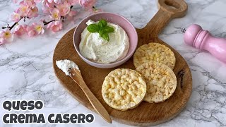 CÓMO HACER QUESO CREMA CASERO [upl. by Niowtna]