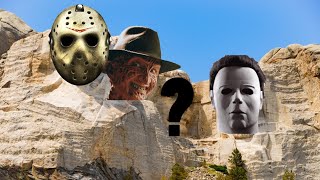 Whos on the Mount Rushmore of Iconic Horror Movie Killers [upl. by Sorac666]