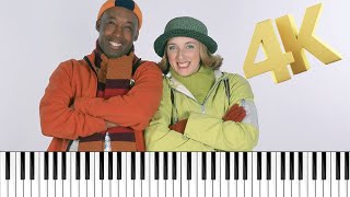 Balamory Theme Song Sheet Music Medium Tutorial 4K [upl. by Ailecec423]