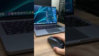 Logitech m720 Mouse Flow Feature shorts [upl. by Ahsirak256]