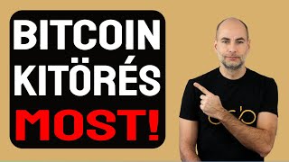 BITCOIN KITÖRÉS MOST Részletek [upl. by Jacki195]