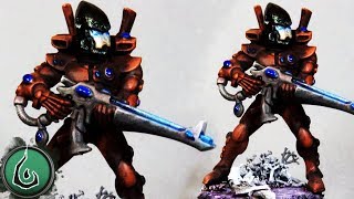 Painting Tutorial WH40K Craftworlds Eldar Guardian [upl. by Kcirb]