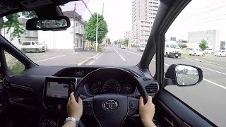 【Test Drive】2017 New TOYOTA ESQUIRE 20L 4WD  POV City Drive [upl. by Bar]