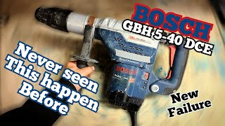 Repairing a Bosch GBH 540 DCE Hammer that has started eating itself [upl. by Strauss]