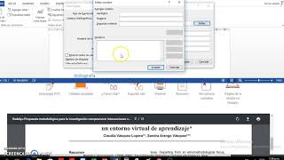 Citas con normas APA en word [upl. by Eob]