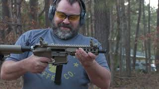 Barnes Precision Machine 9mm AR pistol review [upl. by Notlil]