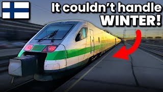 I tried First Class on Finland’s TILTING highspeed train [upl. by Seugram302]