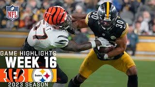 Cincinnati Bengals vs Pittsburgh Steelers  2023 Week 16 Game Highlights [upl. by Rama]