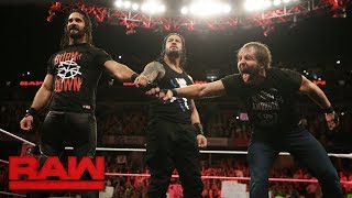 The Shield reunite Raw Oct 9 2017 [upl. by Clellan]