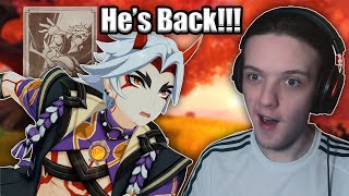 Itto Is BACK  Arataki Beetle Battle Event Story REACTION  Genshin Impact [upl. by Braca]