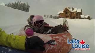 Sunny Tube Park  The Lake Louise Ski Resort [upl. by Enneire]