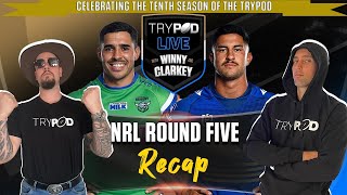 🎧 TryPod LIVE 🖲 🏉💰NRL Round 5 Recap💰🏉 [upl. by Kowatch]