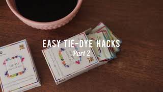 DIY Tie Dye Crop Tops  Tie Dye Hacks Part 2  Tie Dye Techniques at Home with Kadam Tie Dye Sachets [upl. by Ayatan450]