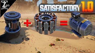 SATISFACTORY 10  MOTORS ROTORS STATOR FACTORY [upl. by Esyla]