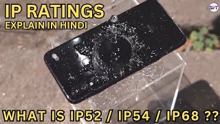 IP Ratings Full Explain in Hindi  What is IP Ratings   Difference Between IP52 IP54 amp IP68 [upl. by Felipa]