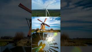 Windmill youtubeshorts shortsvideo windmill windmills millstation windmillfarm creative [upl. by Gove32]