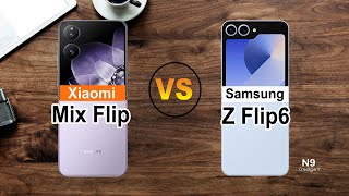 📱 Xiaomi Mix Flip VS Samsung Z Flip 6 🔥 Full Comparison ⚡ Which one🔥 [upl. by Rafaelia]