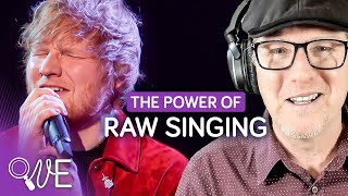 Vocal Coach REACTION amp ANALYSIS 🎧 Ed Sheeran 🎙️ Supermarket Flowers LIVE 🎶 [upl. by Dwane]