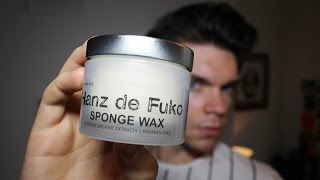 Hanz de Fuko Sponge Wax  Review [upl. by Battat]