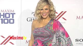 CJ Perry 2013 MAXIM HOT 100 Party Green Carpet ARRIVALS [upl. by Ybor]