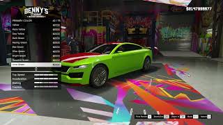 GTA V Bennys Car Custom Übermacht Revolter Cadillac Escala Concept  Ultimate Build [upl. by Ttnerb]