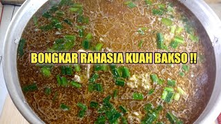 YANG BELI PASTI ANTRI KALAU PAKAI RESEP KUAH BAKSO INI  RESEP KUAH BAKSO TANPA TULANG SAPI [upl. by Aifas]