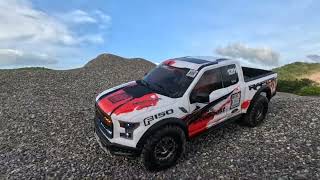 Beast 18 TRACTION HOBBY Ford Raptor F150 4x4 Off Road Adventure [upl. by Nellad]