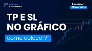 Como usar o TP e o SL no Gráfico  TraderEvolution [upl. by Bardo]