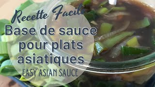 Base de Sauce pour plats asiatiques  Asian ABC sauce  HeyLittleJean [upl. by Oned]