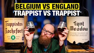 Trappistes Rochefort vs Tynt Meadow  Belgian vs British Trappist Ale [upl. by Enirroc]