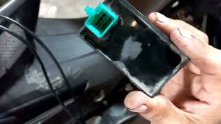 🔻 Nueva CDI 12 volt conecte a mi moto 110 [upl. by Ahsas]