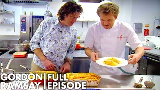 Gordon Ramsays Hilarious Cook Off Against James May  The F Word Full Episode [upl. by Aven226]