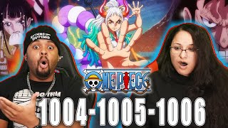 Kiku  Gangsta In English One Piece Reaction Episode 1004 1005 1006  Op Reaction [upl. by Enelak91]