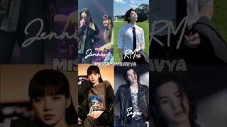 BTS vs Blackpink rap who is best 100kfans viralshort minyoongi kimnamjoon jennie lisa [upl. by Lamiv]