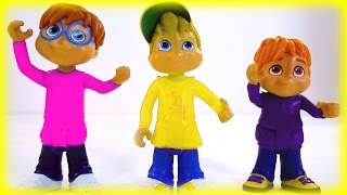 Alvin and the Chipmunks Color MixUp Toys Game for Kids Children amp Toddlers [upl. by Amleht]