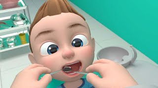 Dentist Song Spanish Version  Canciones Infantiles con ABCKidtv [upl. by Horick]